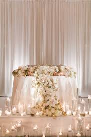 Sweetheart Table Ideas Destination Wedding Blog Honeymoon Travel Trendy Bride Sweetheart Table Wedding Table Wedding Reception Candles