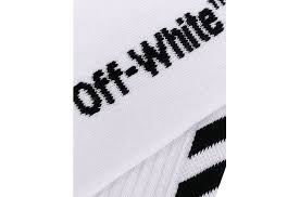 White Diagonal Socks Soled 24 inch length shoulder to bottom: white diagonal socks soled