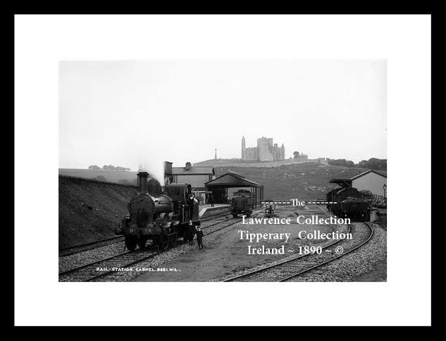Cashel ~ Railway Station ~ "Rock of Cashel" ~ Co Tipperary ......T281 /543  - Lawrence Collection