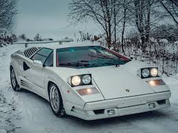 It is one of the many exotic designs developed by italian design house bertone, which pioneered and popularized the sharply angled italian wedge shape. Fancy A 1991 Lamborghini Countach This One S For Sale