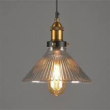 Unimall Industrial Lamp Vintage Light Pendants Glass Ceiling Light Shade Retro P Vintage Pendant Lighting Pendant Ceiling Lamp Hanging Light Fixtures
