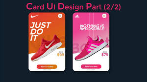 I like nike shoes and so do my family. Nike Shoes Card Ui Design Part 2 2 Youtube