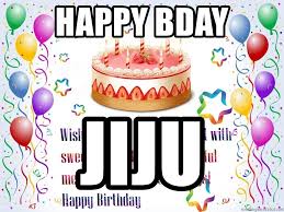 Do you want to send the birthday wishes to your nearest and dearest one? Happy Bday Jiju Birthday Cake Balloons Meme Generator