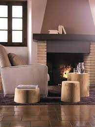 Riva 1920 La Natura Prende Forma Arredamento Con Tronchi Legno Salotto