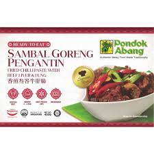 Ni nak share, sambal goreng pengantin singapore ni ada pelbagai versi. Pondok Abang Sambal Goreng Pengantin Ntuc Fairprice