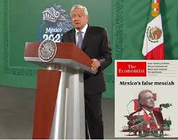 La revista conservadora de habla inglesa, the economist, publicará tres días antes de los comicios del seis de junio, una portada con el título amlo, el falso mesías de méxico. Rx Tlcwdnci4qm