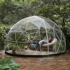 The Garden Igloo 360 Dome With Pvc Weatherproof Cover Garden Igloo Bubble Tent Outdoor Living Space