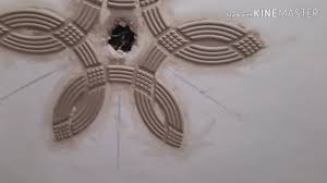 Secondly, just aside the circular depth, there are attached half wooden circular structures which complement the whole look. Best Simple Pop Ceiling Design Pop Ceiling Design Civil Tech Vinay Gupta Youtube