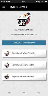 Semakan tempat mengundi melalui sms. Myspr Semak 1 4 2 Download Android Apk Aptoide