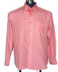 Antonio Bacci Branded Original Orange Cotton Shirt For Men - StreetStore.pk