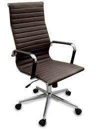 Conference Room Chairs The Gianni Modern Ribbed High Back Chair W Tilt And Chrome Base Coffee W B High Back Office Chair Office Chair Modern Office Chair