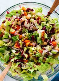 Vegetarian Italian Chopped Salad Cookie And Kate Recipe Italian Chopped Salad Italian Chopped Salad Recipe Vegetarian Salads
