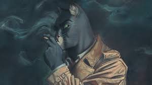 Blacksad is pendulo's first game based on a license and its first to use f. Comics Blacksad John Blacksad 1080p Wallpaper Hdwallpaper Desktop Character Illustration Comics Man Illustration