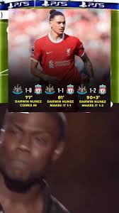 Darwin Nunez Dominates Newcastle with Two Goals in MOTM Performance