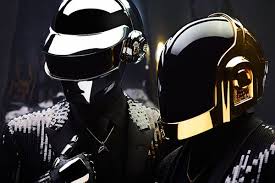 A picture of daft punk (without their helmets) playing champagne beer pong was posted and was spread despite their wishes. Daft Punk Photographed Without Helmets Pic 2013
