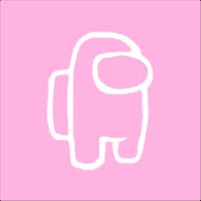 Pink Icons Among Us App Aesthetic Pastel White Pink Ideas Aesthetic Icons Free Icons Pink Themed Free Icons Pastel Aesthetic Icon