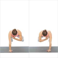 Plank With Shoulder Tap Plank Workout Arm And Shoulder Exercises Plank Shoulder Taps