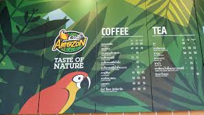 Cafe Amazon Thailand Menu And Pricing