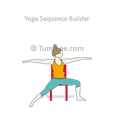 Warrior Pose Ii Chair Yoga Virabhadrasana Ii Chair Yoga Sequences Benefits Variations And Sanskrit Pronunciation Tummee Com Warrior Pose Poses Chair Yoga