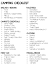 Camping Checklist Excel