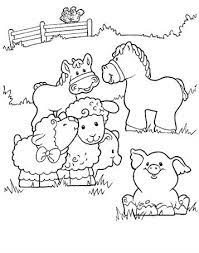 Kids N Fun Com 26 Coloring Pages Of Little People