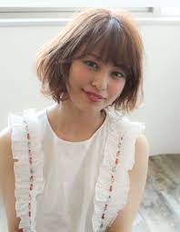 ゆるふわ可愛いショートボブ sy 515 ヘアカタログ 髪型 ヘアスタイル afloat アフロート 表参道 銀座 名古屋の美容室 美容院 ヘアスタイリング ショートボブ 髪型