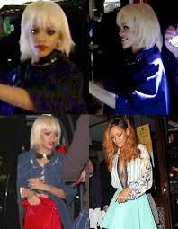 Emang rihanna ini selalu jadi hits dan trend maker kayaknya. Putus Dari Chris Brown Rihanna Pamer Rambut Blonde