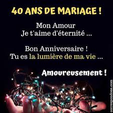30, 40, 50, ou 60 ans, découvrez une citation pour anniversaire pour tous les âges ! Anniversaire 40 Ans Mariage Texte Noces D Emeraude Touchant Et Humour