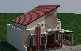 Rumah atap miring 1 lantai desain rumah atap miring kedepan gambar. Download Desain Rumah Minimalis Atap Miring Sebelah Png Konstruksi Sipil