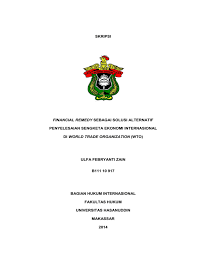 We did not find results for: Skripsi Financial Remedy Sebagai Solusi Alternatif Penyelesaian