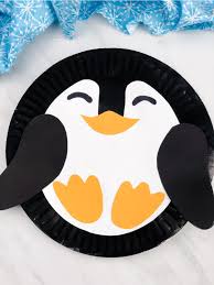 So, make sure you and your kids get over to the zoo and check some penguins out, then go home and create some penguins of your own. Paper Plate Penguin Craft For Kids Free Template