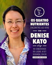 Amanhã, dia 8, segunda-feira, vamos receber a professora Denise Kato  (@denise_s_kato) para a condução de um encontro do estudo do livro "Zen e a  arte de salvar o planeta", do Mestre Zen