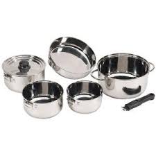 Nesting Cookware Great Space Saver Includes 4 Quart 3 Quart 2 Quart And 1 Quart Pots Cookware Set Stainless Steel Stainless Steel Cookware Cookware Set