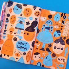 Old Books Find a New Life with Molly Egan's Vibrant Illustrations