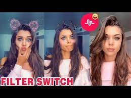 Filter Switch Challenge Funny Musically Tik Tok Compilation Challenges Funny Funny Tik Tok Filters