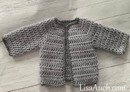 Read through my inspiration and design process, scroll down for the free pattern or purchase the full color coded printable pdf here! Free Crochet Pattern For Newborn Baby Cardigan Easy