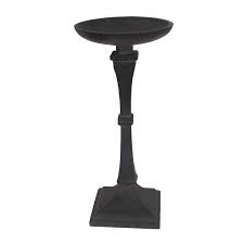 The metallic black finish of this votive candle holder gives it a sleek, elegant look. A B Home Black Metal Candle Holder Av42509 Bellacor