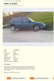 Chercher des coins de pêche: Golf 3 1 8 Gti Voitures Midi Pyrenees Best Of Le Bon Coin