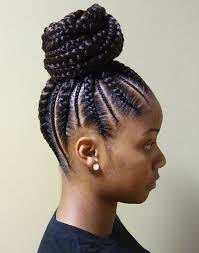 If braided horizontally, a jumbo braid can turn into a loopy bun. 12 Best Updo Hairstyles With Braids Styles At Life
