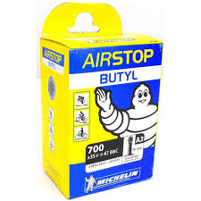 Chambre a air pour roue de brouette is available for purchase in increments of 1. Chambre A Air 700x35 A 47c Presta 34mm Airstop A3 Michelin Pour Velo Feu Vert