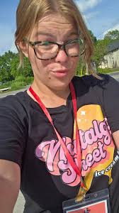 My ice cream order is just as tall as me!! 😱 Can you spot a little  surprise?