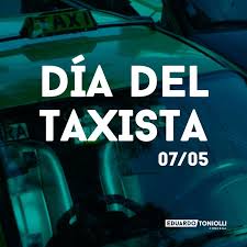 Hoy en info imágenes queremos hacer honor a las personas que pasan gran parte de su día sentados en un auto al servicio de otras personas para llevarlas a donde lo desean. Eduardo Toniolli On Twitter El Dia 7 De Mayo Se Conmemora El Dia Del Taxista En Coincidencia Con La Fecha De Nacimiento De Evita Ya Que El Primer Sindicato De Taxistas