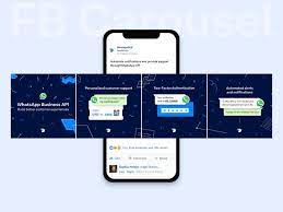 Whatsapp Fb Carousel Carousel Designs Social Media Design Social Templates