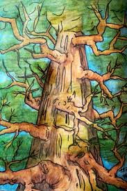 Rechts seht ihr die vorzeichnung mit den grundformen und links ein ausgearbeitetes bild eine katze von der seite zeichnen. Pflanzen Zeichnen Baume Blumen Und Pilze Zeichnen Und Malen