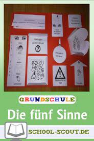 Ein hirte entdeckte die brüder und nahm sie bei sich auf. Lapbook Die Funf Sinne Unterrichtsmaterial Vorlagen