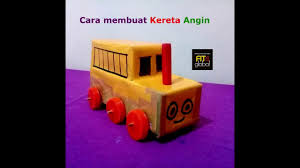 8 idea kereta mainan diy daripada kotak. Cara Membuat Kereta Angin Dari Kotak Susu Bekas Proses Youtube