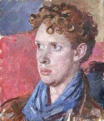Dylan Thomas Holding Forth at His Regular Table by Rose Mary Boehm