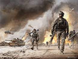 Modern War Illustration By Dustsplat On Deviantart Modern War Military Pictures Military Drawings