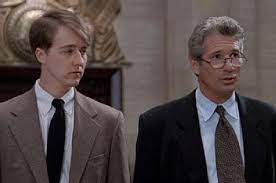 Richard Gere And Edward Norton In Primal Fear