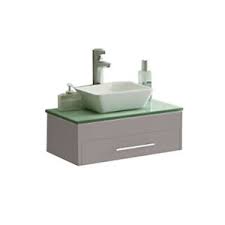 Shop joss & main for stylish 28 inch bathroom vanity to match your unique tastes and budget. 28 Inch Modern Wall Mount Bathroom Vanity White Square Sink Gray Cabinet Ebay